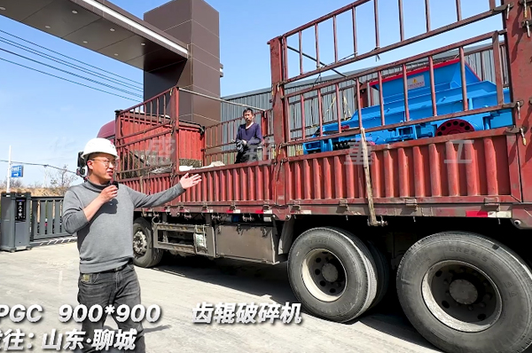 900x900硅锰合金齿辊破碎机发山东