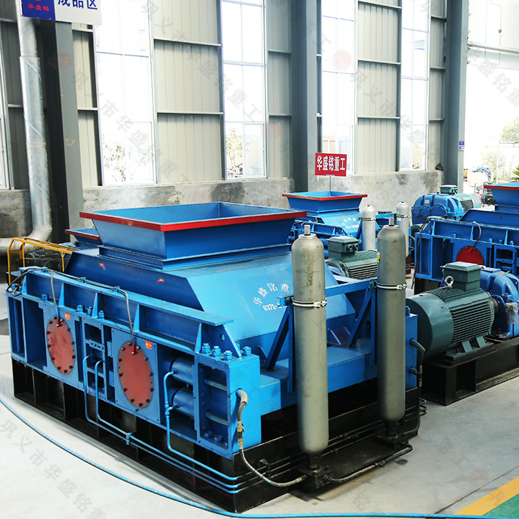 煤炭洗煤厂搅拌站要颗粒不要粉，双齿辊破碎机出料可调
